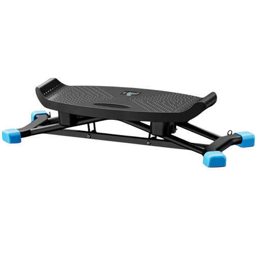 Mini Stair Stepper with Resistance Bands and Extended Step Range Full Body Cardio Equipment