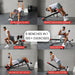 Multi-Functional Adjustable FID Weight Bench for Full Body Workout Incline Decline Flat Bench