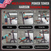Multifunction Power Tower with Bench Heavy Duty Pull Up Bar Dip Station for Home Gym Workout