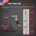 Multifunction Power Tower with Bench Heavy Duty Pull Up Bar Dip Station for Home Gym Workout