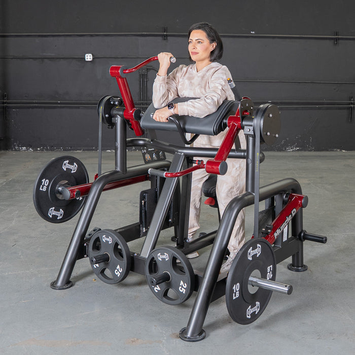 Muscle D Fitness Power Leverage V2 Iso Lateral Biceps Curl / Preacher Curl Machine PL-PV2-BC2