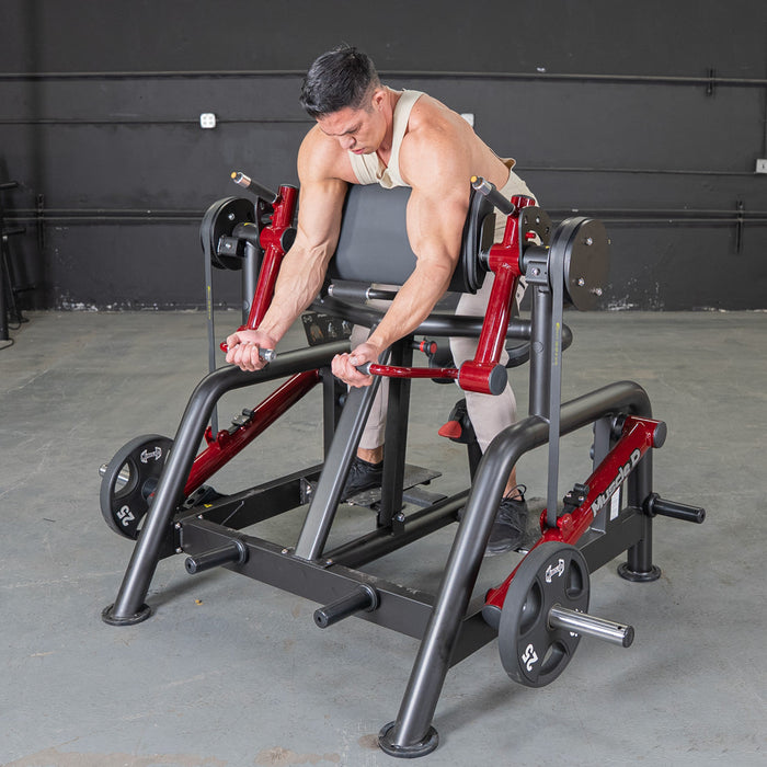 Muscle D Fitness Power Leverage V2 Iso Lateral Biceps Curl / Preacher Curl Machine PL-PV2-BC2