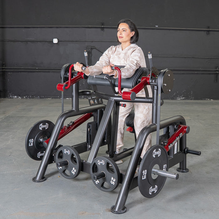 Muscle D Fitness Power Leverage V2 Iso Lateral Biceps Curl / Preacher Curl Machine PL-PV2-BC2