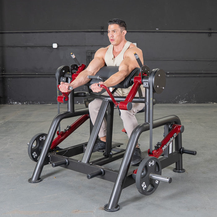 Muscle D Fitness Power Leverage V2 Iso Lateral Biceps Curl / Preacher Curl Machine PL-PV2-BC2
