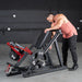 Muscle D Fitness Power Leverage V2 Linear Bearing Row Shoulder Press Machine PL-PV2-LBR