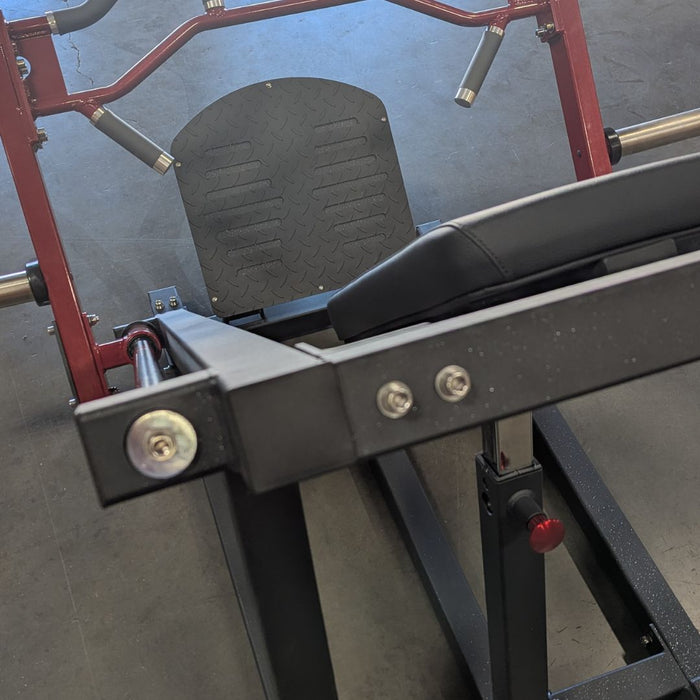 Muscle D Fitness Power Leverage V2 Linear Bearing Row Shoulder Press Machine PL-PV2-LBR
