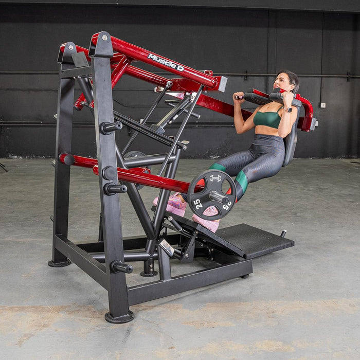 Muscle D Fitness Power Leverage V2 Pendulum Squat Machine PL-PV2-PS