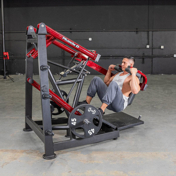 Muscle D Fitness Power Leverage V2 Pendulum Squat Machine PL-PV2-PS