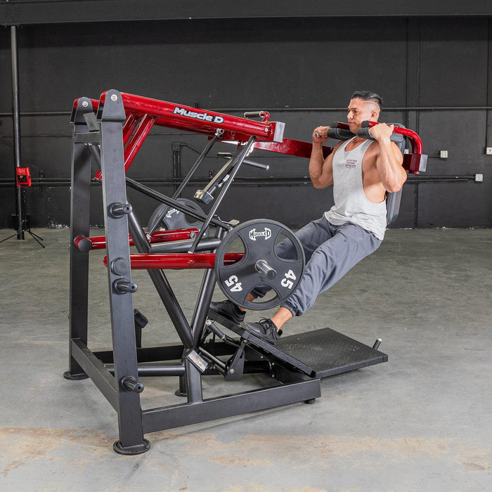 Muscle D Fitness Power Leverage V2 Pendulum Squat Machine PL-PV2-PS