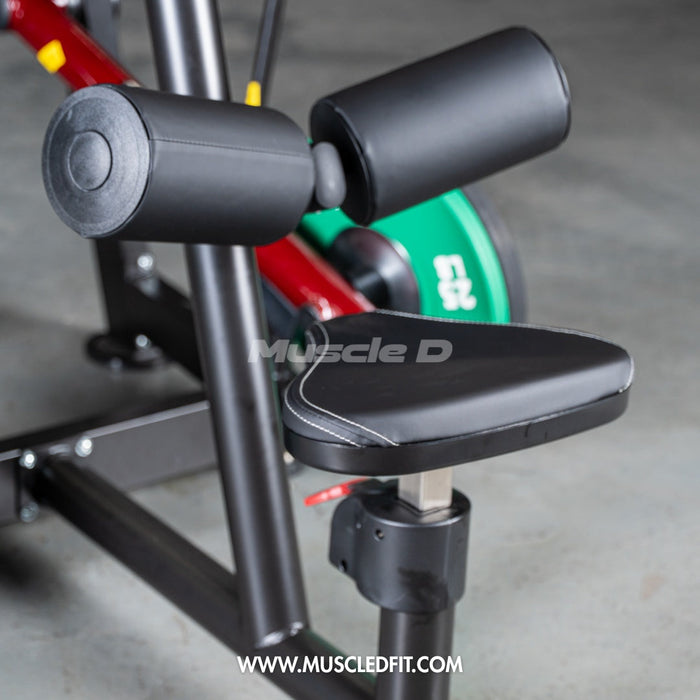 Muscle D Fitness Power Leverage V2 Rotary Lat Pulldown – Iso-Lateral Commercial Gym Machine PL-PV2-RLP