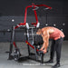 Muscle D Fitness Power Leverage V2 Rotary Lat Pulldown – Iso-Lateral Commercial Gym Machine PL-PV2-RLP
