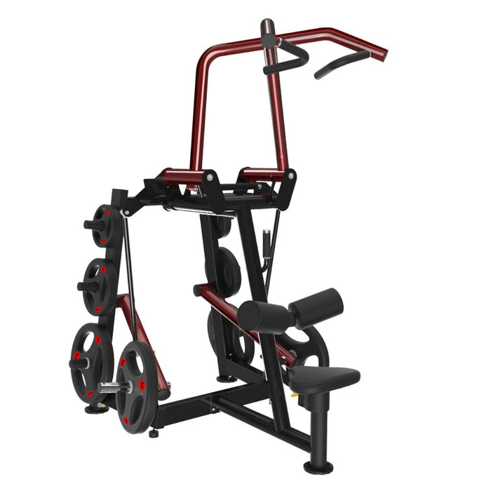 Muscle D Fitness Power Leverage V2 Rotary Lat Pulldown – Iso-Lateral Commercial Gym Machine PL-PV2-RLP