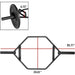 Olympic Hex Trap Bar with Combo Grips