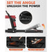 Plate-Loaded Hip Thrust Machine 800LBS Capacity with Adjustable Footboard for Glute Building