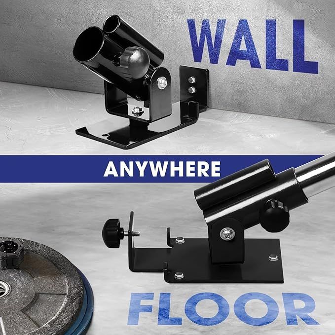 T-Bar Row Platform 360° Swivel Fits 1” & 2” Bars with Lock Jaw