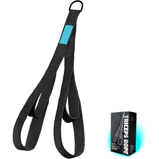 Tricep Rope Cable Attachment 28.7 Inch & 22 Inch Pull Down Rope for Lat Pullovers