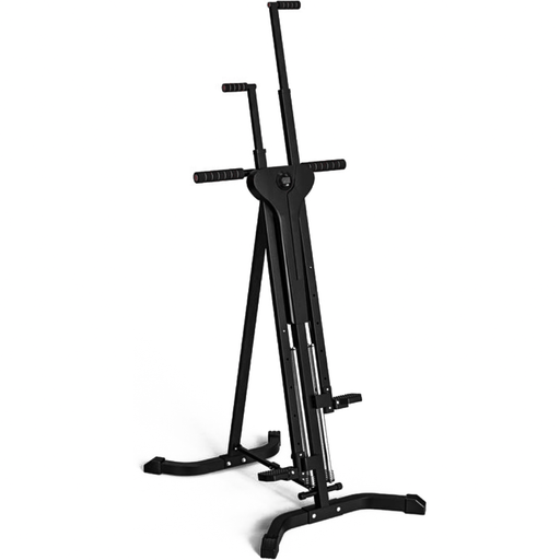 Vertical Climber Exercise Machine for Home Gym with 4 Metal Guide Rails Folding Cardio Machine