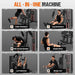 Workout Station with 140LBS Weight Stack Multifunctional Home Gym Equipment