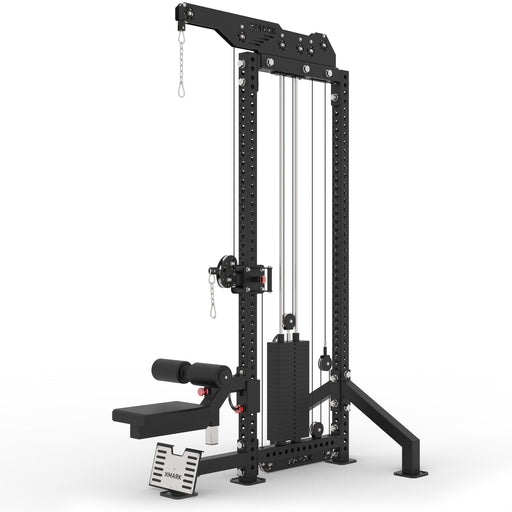 XMark Fitness Commercial Lat Pulldown and Low Row Single Stack Functional Trainer