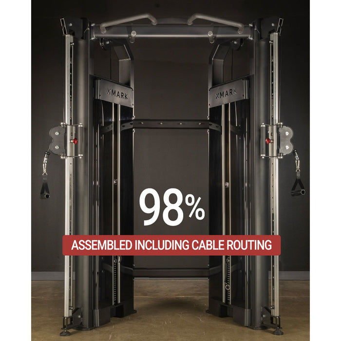 XMark Fitness Functional Trainer With Dual 230 lb Weight Stacks FT-9040