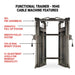 XMark Fitness Functional Trainer With Dual 230 lb Weight Stacks FT-9040