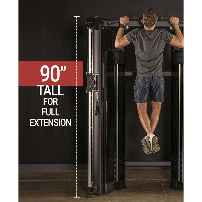 XMark Fitness Functional Trainer With Dual 230 lb Weight Stacks FT-9040