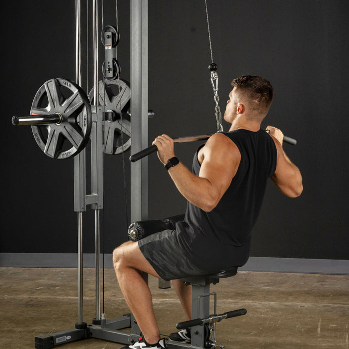 XMark Fitness Lat Pull-Down Machine with Low-Row XM-7618