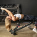 XMark Fitness Ox Series Adjustable Flat, Incline, Decline (FID) Weight Bench