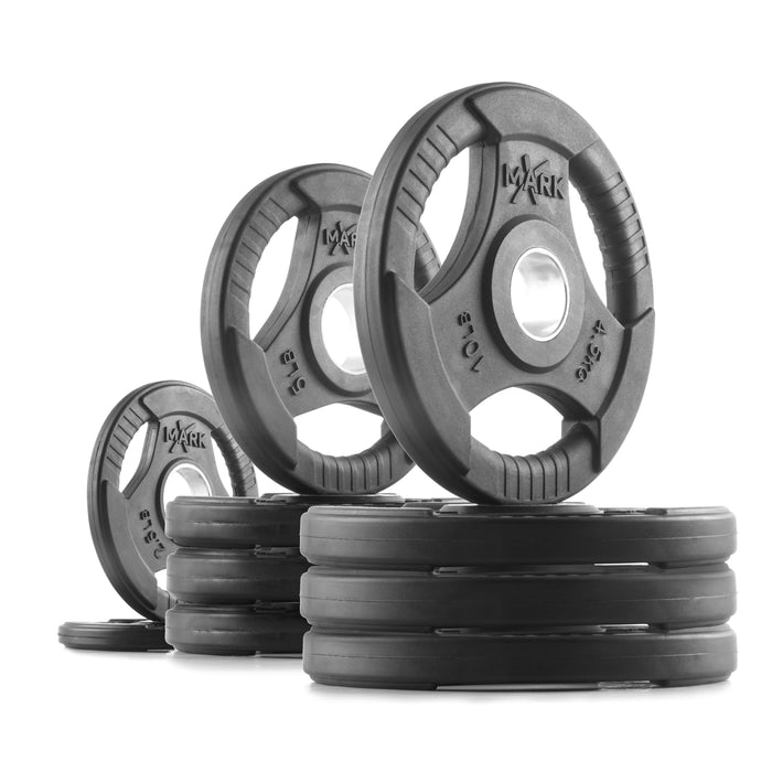 XMark Fitness Tri-Grip Olympic Weight Plate