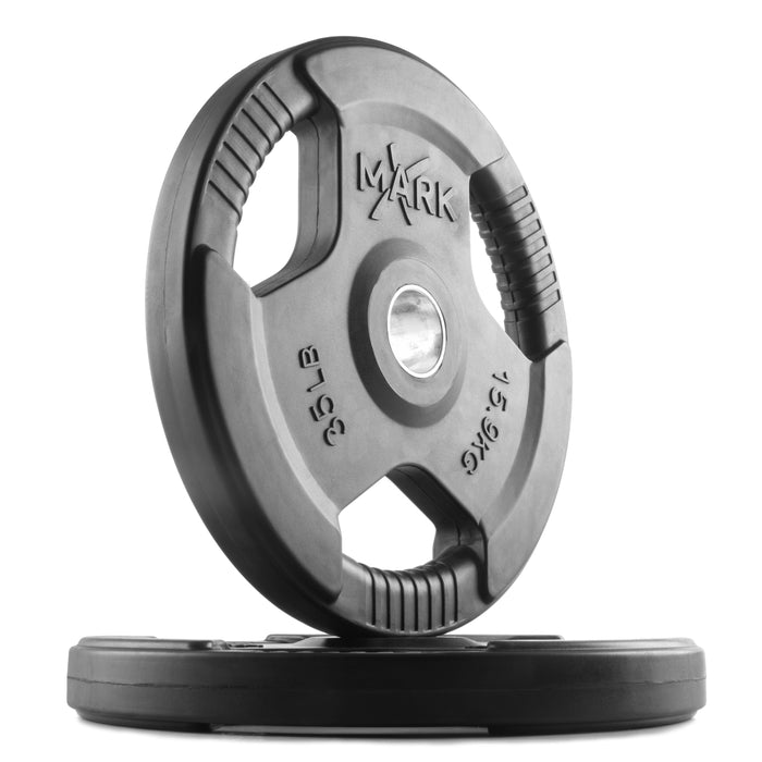 XMark Fitness Tri-Grip Olympic Weight Plate