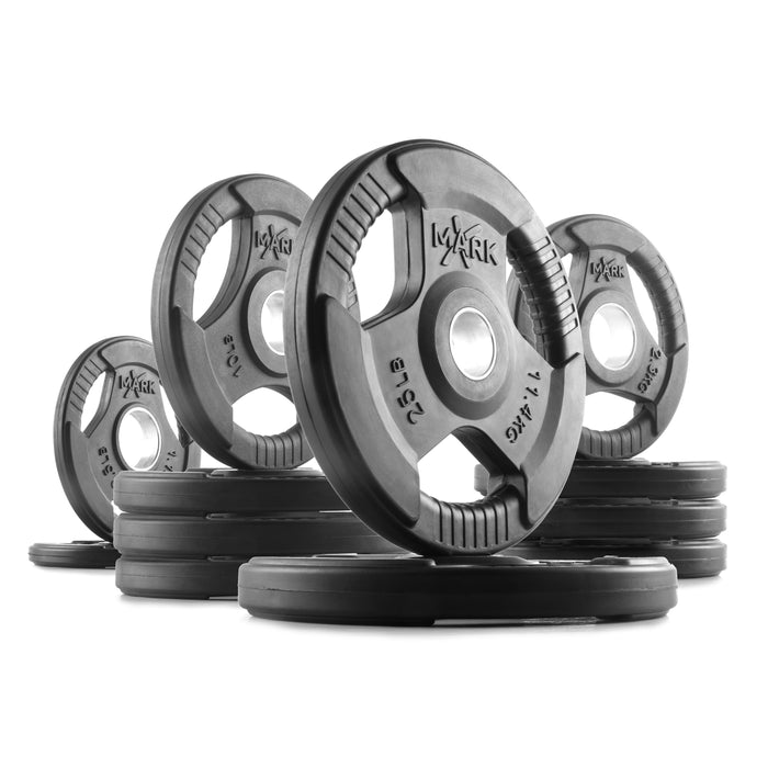 XMark Fitness Tri-Grip Olympic Weight Plate