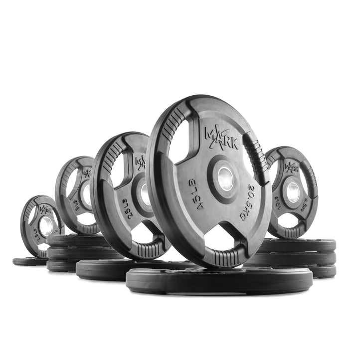XMark Fitness Tri-Grip Olympic Weight Plate